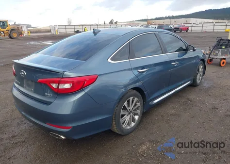 2016 Hyundai Sonata Sport from USA, damaged, VIN 5NPE34AF4GH413317